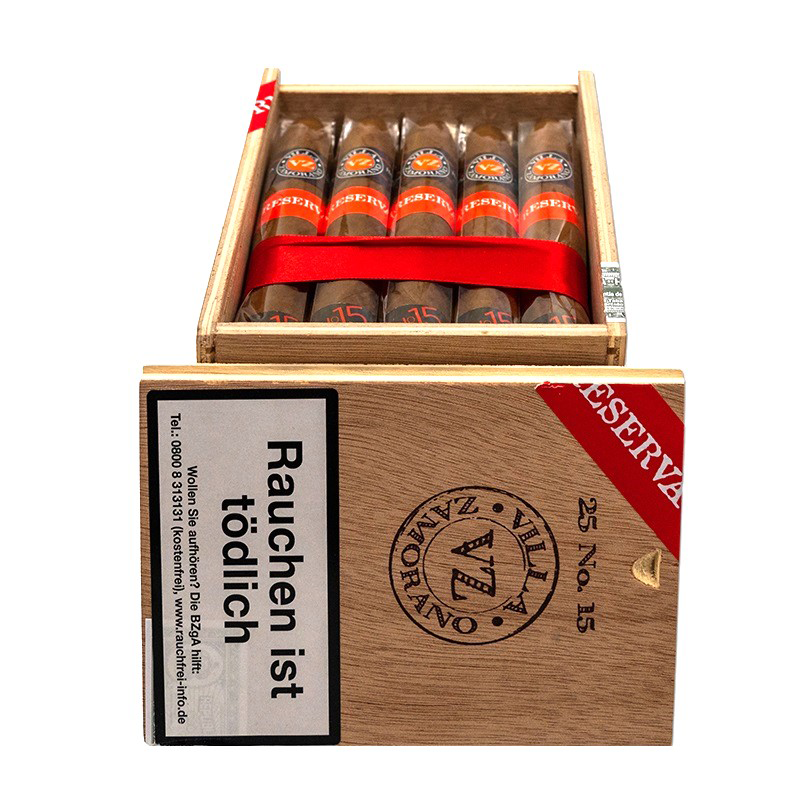 Villa Zamorano RESERVA No.15 Figurado 25pcs