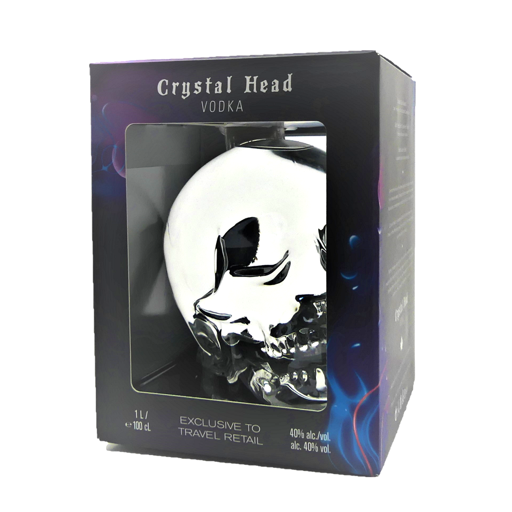 Crystal Head Vodka 1 Liter 40%vol. Crystal Head Vodka 1 Liter 40%vol.