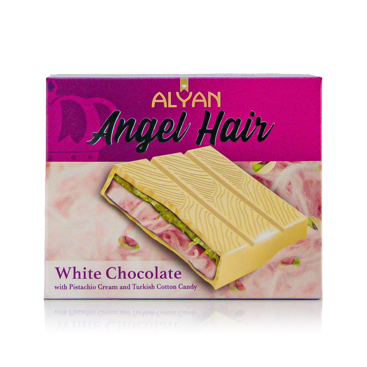 ALYAN Angel Hair Cotton Candy Pistachio Filling 100g