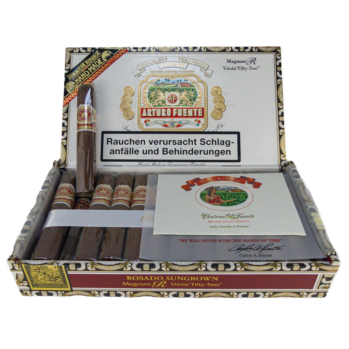 A.Fuente Rosado Sungrown R "Fifty-Two"Robusto 25er A.Fuente Rosado Sungrown R "Fifty-Two"Robusto 25er