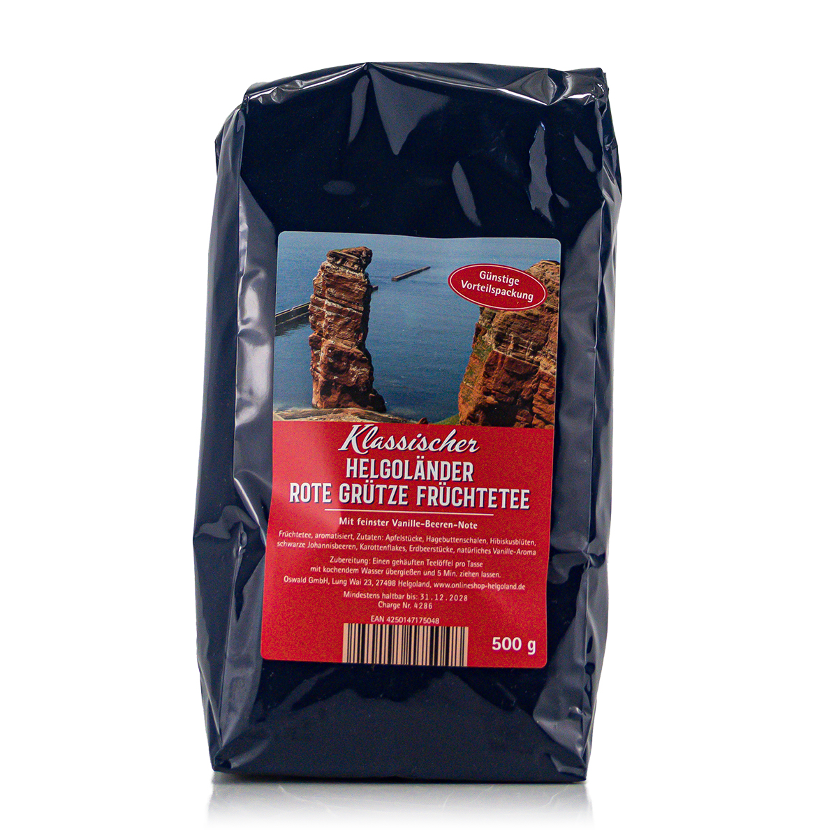 Helgoländer red berry tea 500g Helgoländer red berry tea 500g