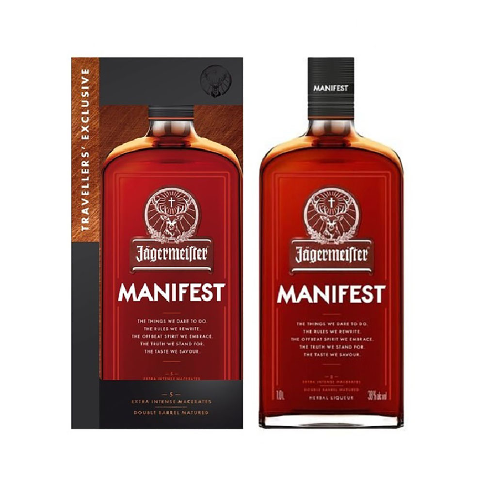 Jägermeister Manifest 1 Liter 38%vol. Jägermeister Manifest 1 Liter 38%vol.