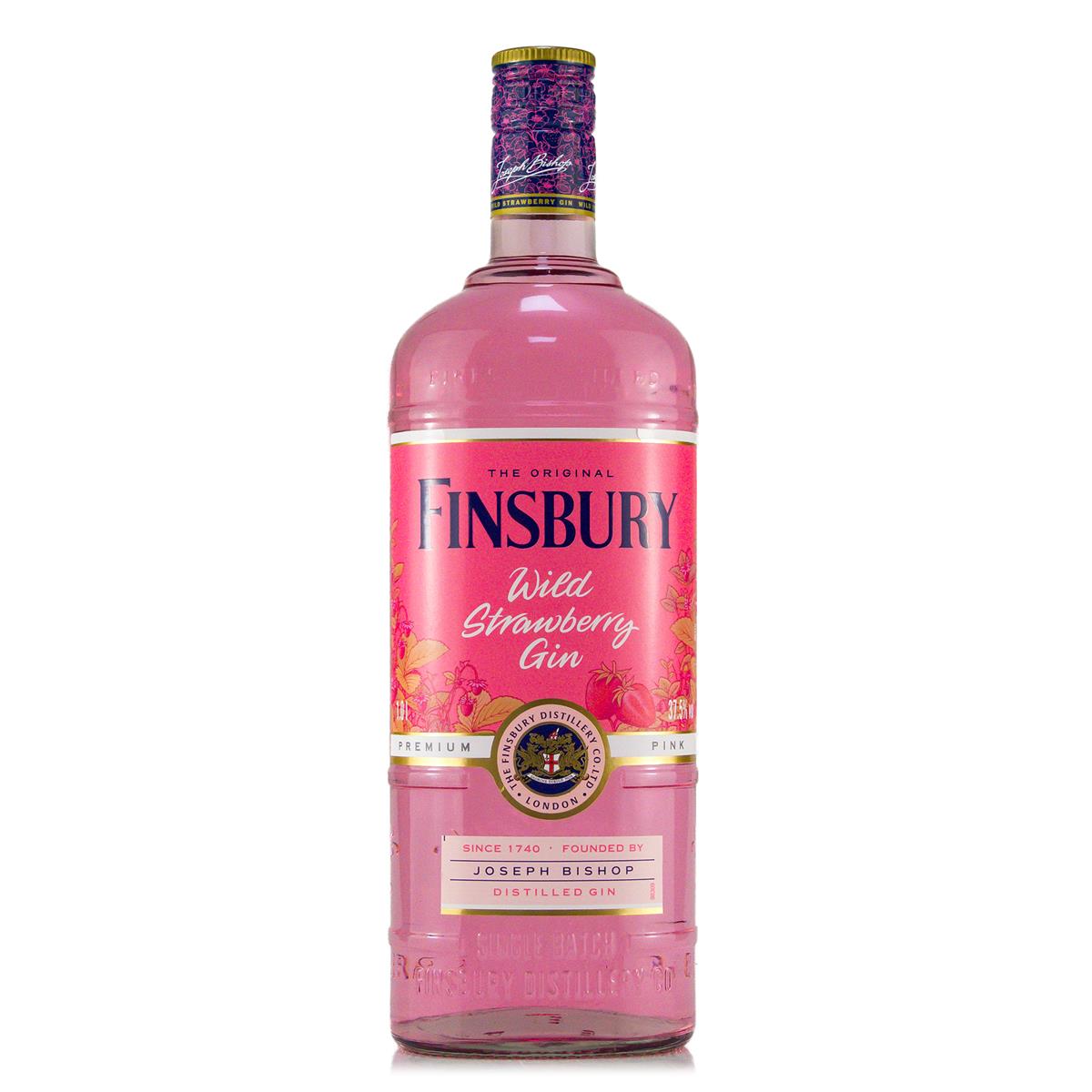 Finsbury Wild Strawberry Gin 37,5%vol. 1Liter Finsbury Wild Strawberry Gin 37,5%vol. 1Liter