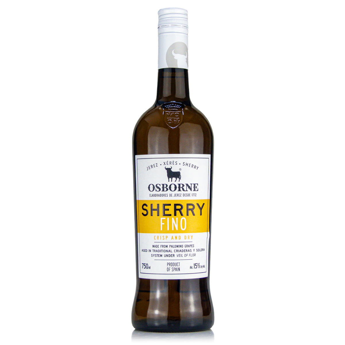 Osborne Fino Sherry 15%vol. 0,75 Liter