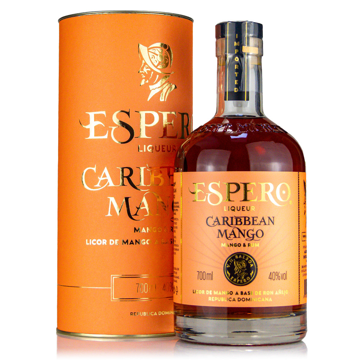 Espero Caribbean Mango & Rum 40%vol. 0,7 Liter