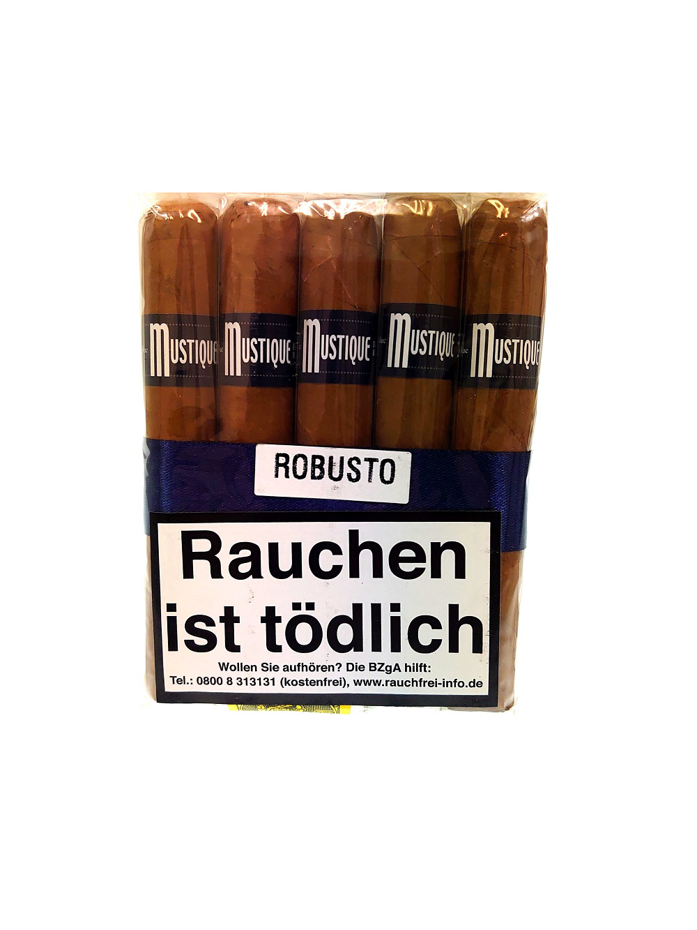 Mustique Blue Robusto 10er