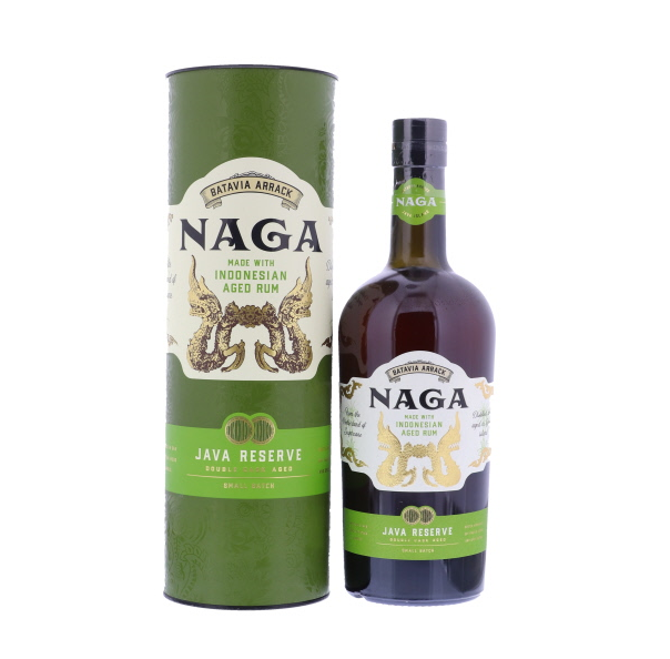 Naga Double Cask Indonesia Rum 40%vol. 0,7 Liter Naga Double Cask Indonesia Rum 40%vol. 0,7 Liter