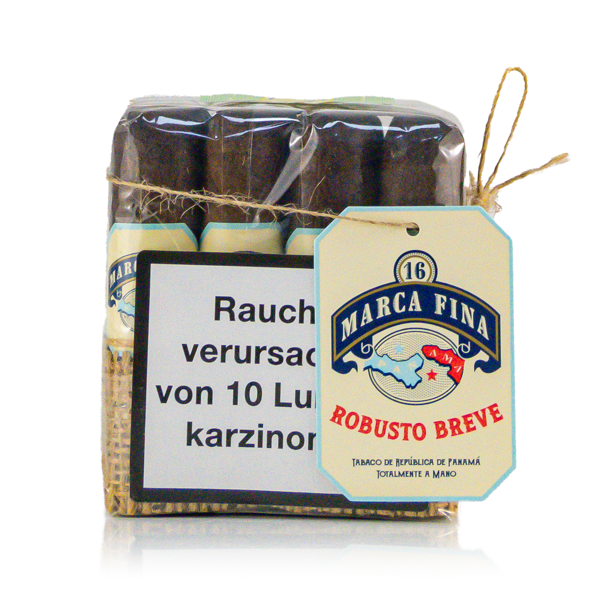 Marca Fina Panama Robusto Breve 16er