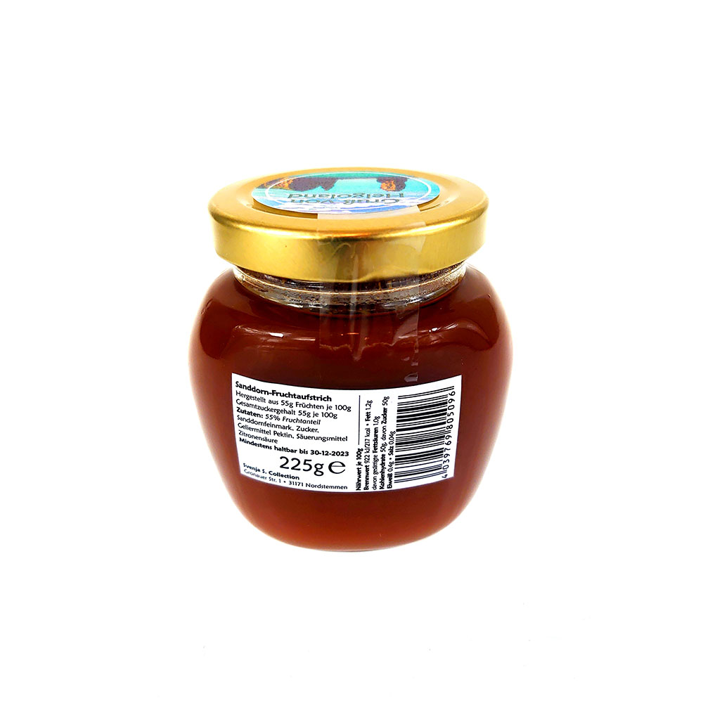 Sea buckthorn-Fruitspread Pure 225g Sea buckthorn-Fruitspread Pure 225g