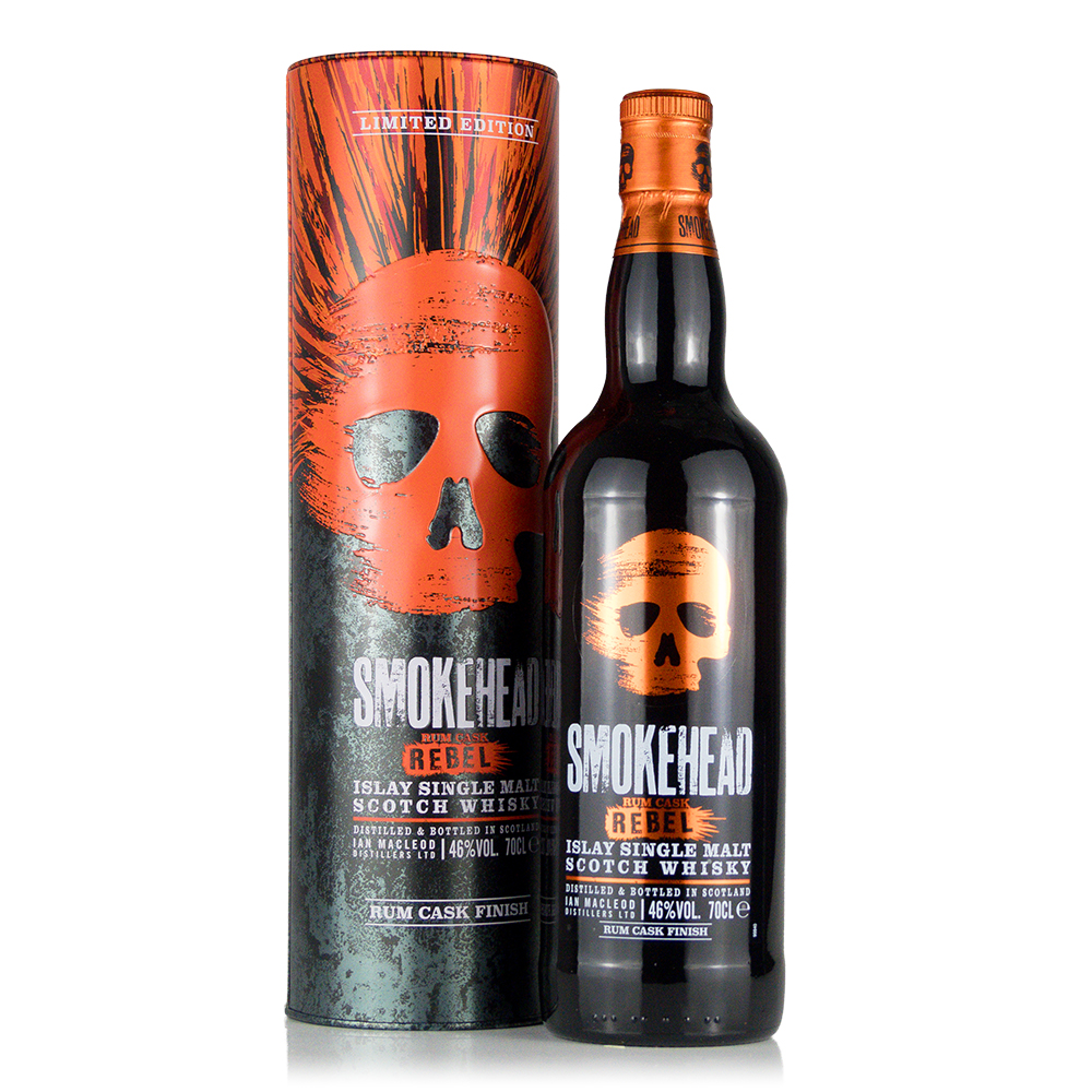 Smokehead Rum Cask Rebel 46%vol. 0,7 Liter Smokehead Rum Cask Rebel 46%vol. 0,7 Liter