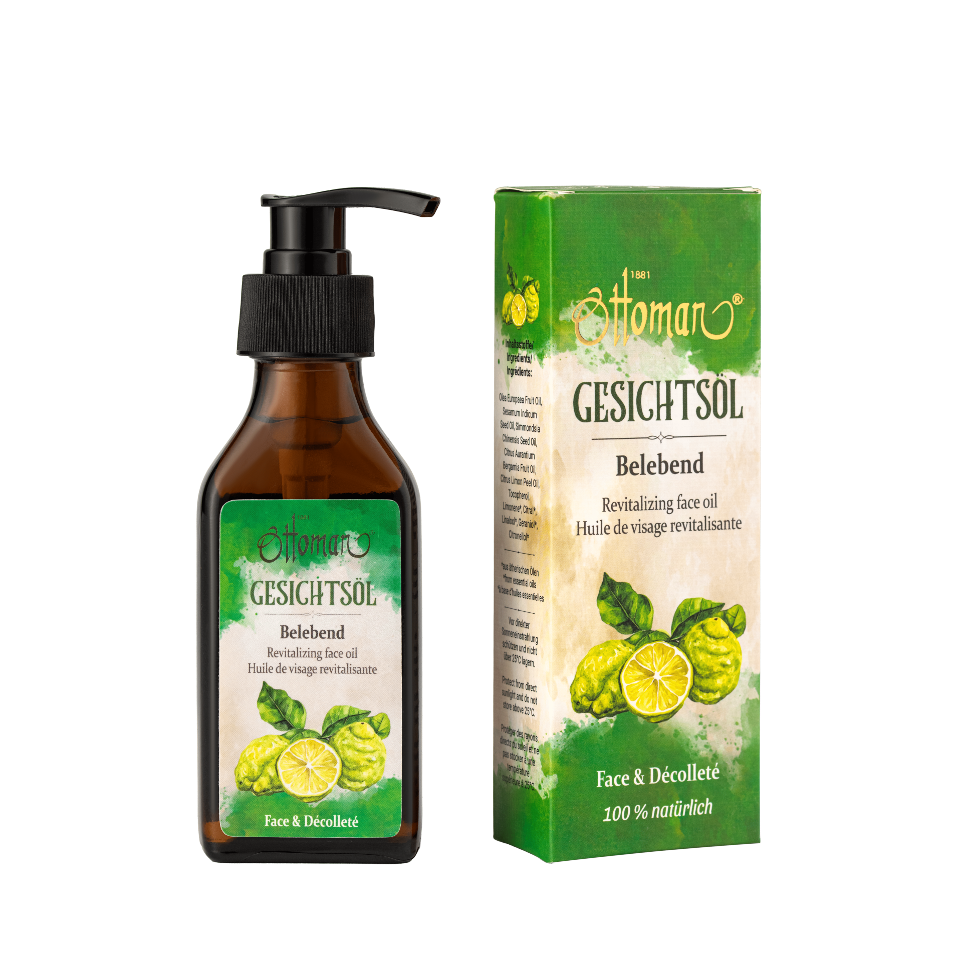 Ottoman Soothing Massage Set – Citrus Freshness for Body, Mind & Soul