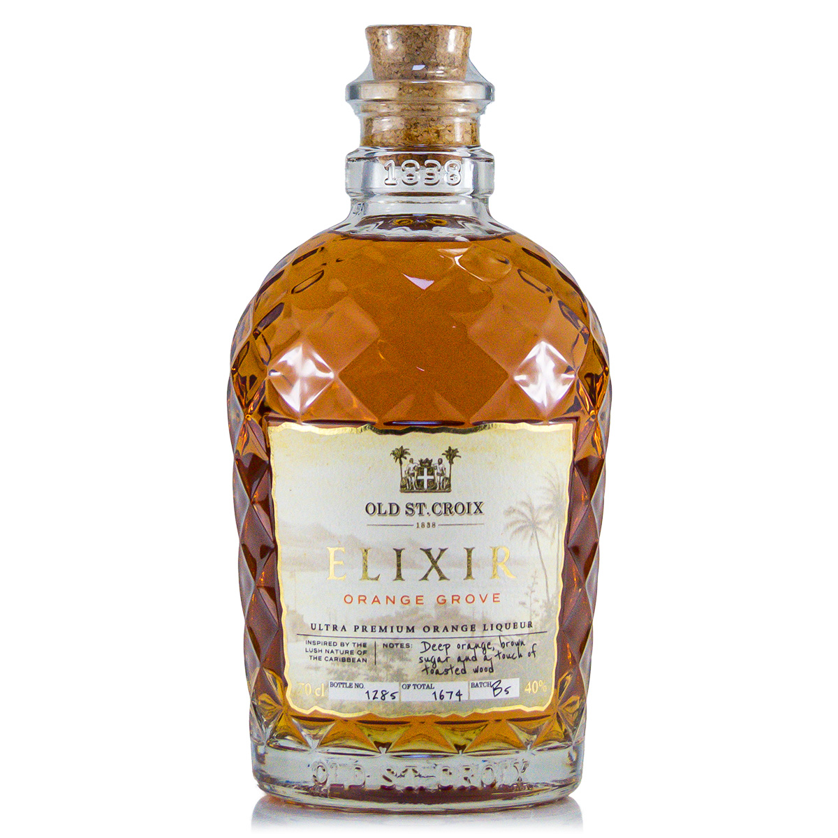 Old St. Croix Elixir Orange Grove 40%vol. 0,7 Liter