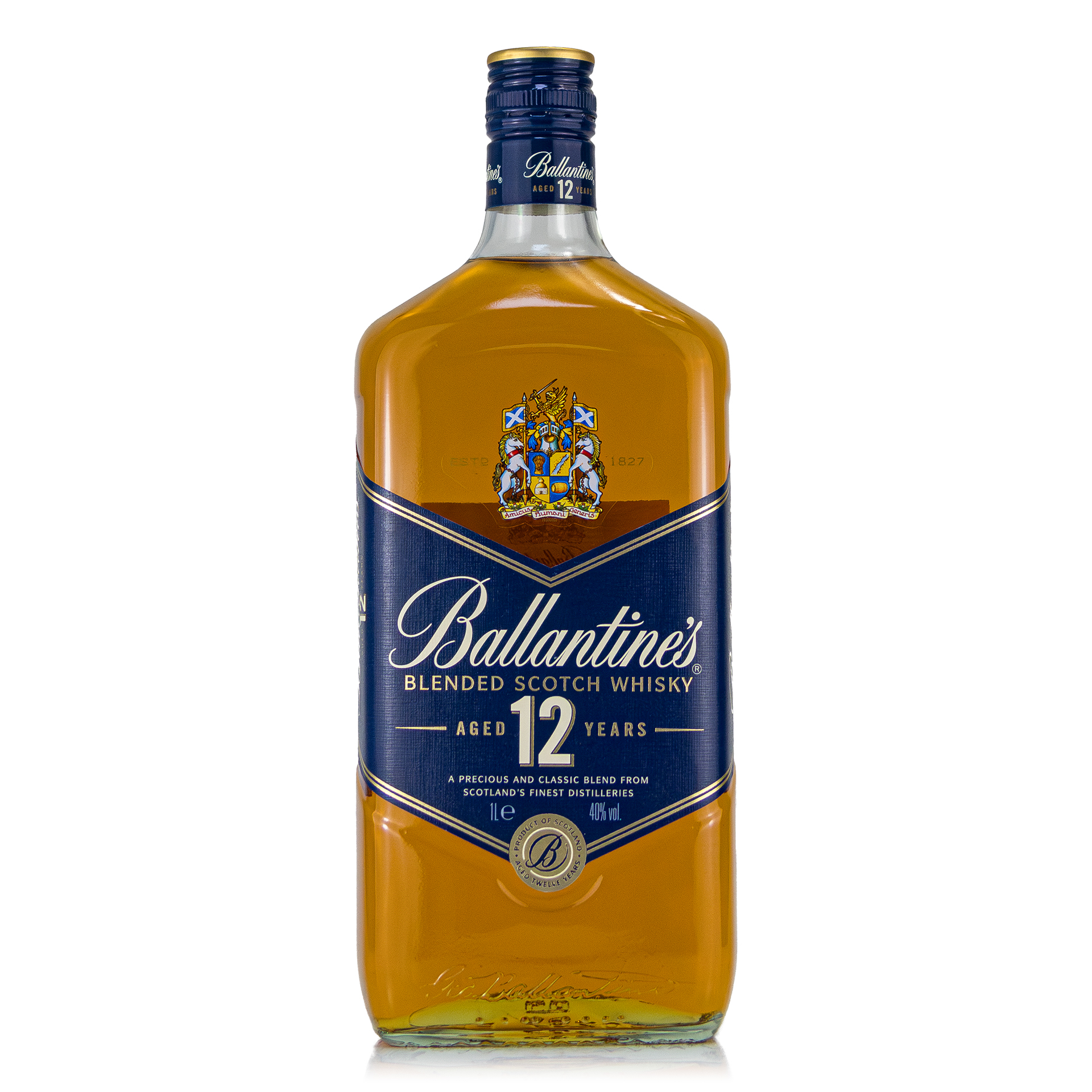 Ballantines 12 years 1 liter 40% vol. Ballantines 12 years 1 liter 40% vol.