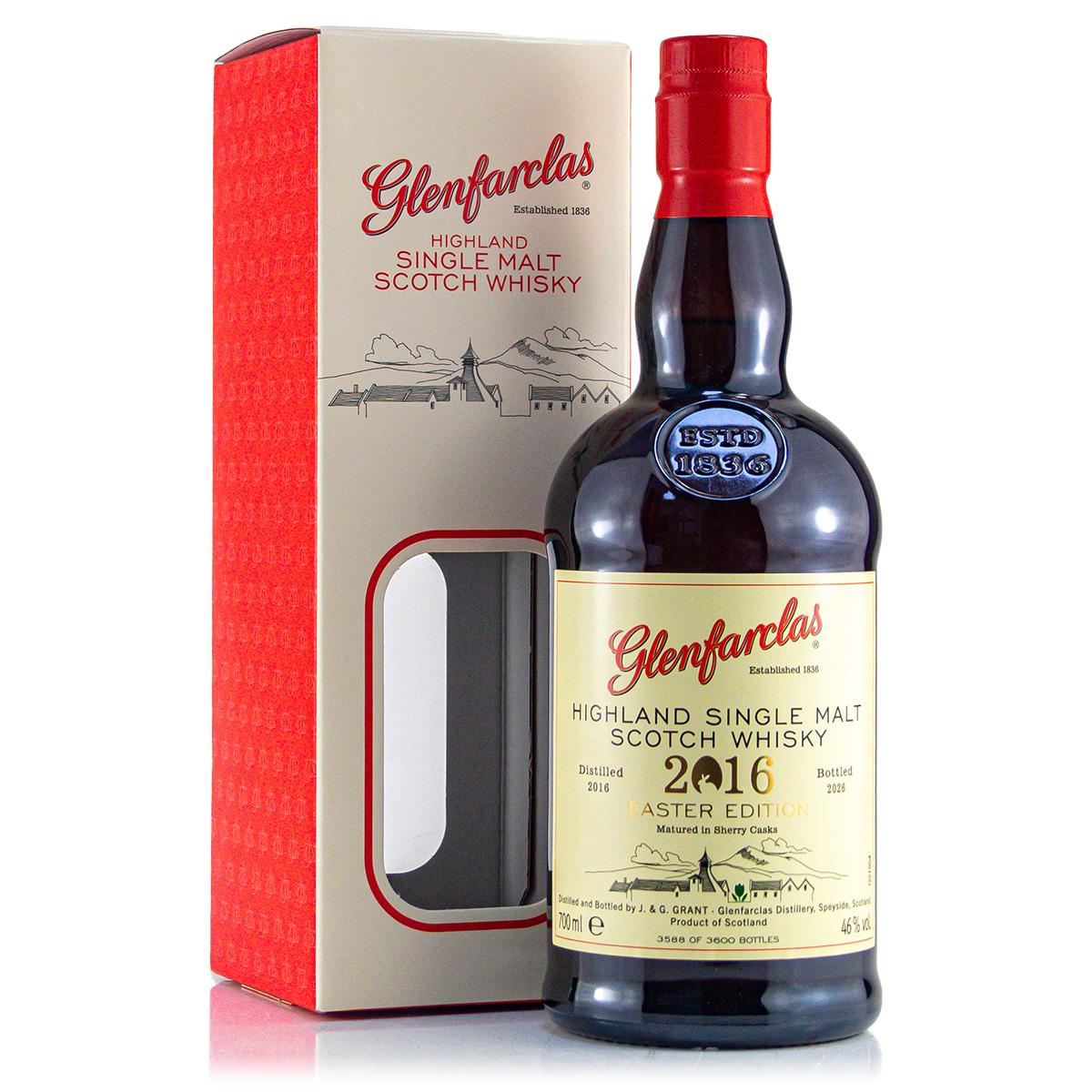 Glenfarclas Vintage 2016/2026 Easter Edition 46%vol 0,7 LIter