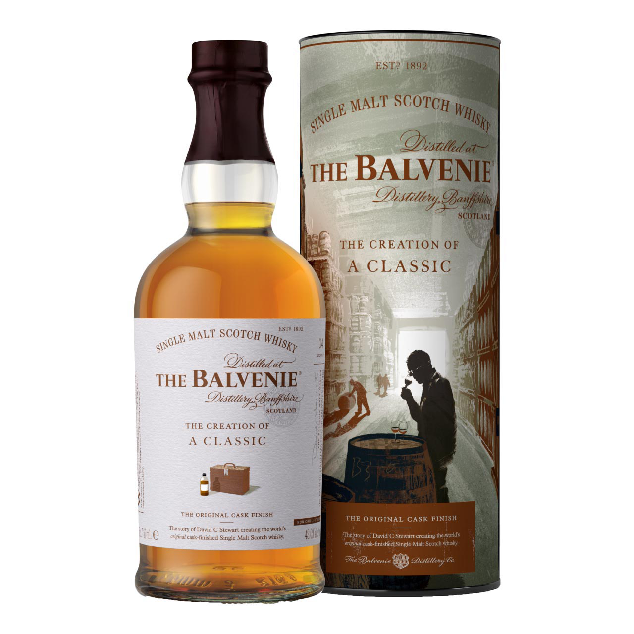 The Balvenie The Creation of A Classic 43%vol. 0,7 Liter The Balvenie The Creation of A Classic 43%vol. 0,7 Liter