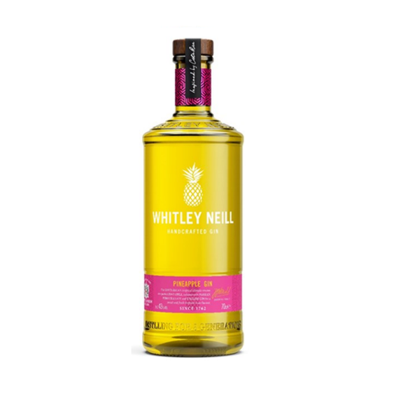 Whitley Neill Pineapple Gin 43%vol. 1 Liter