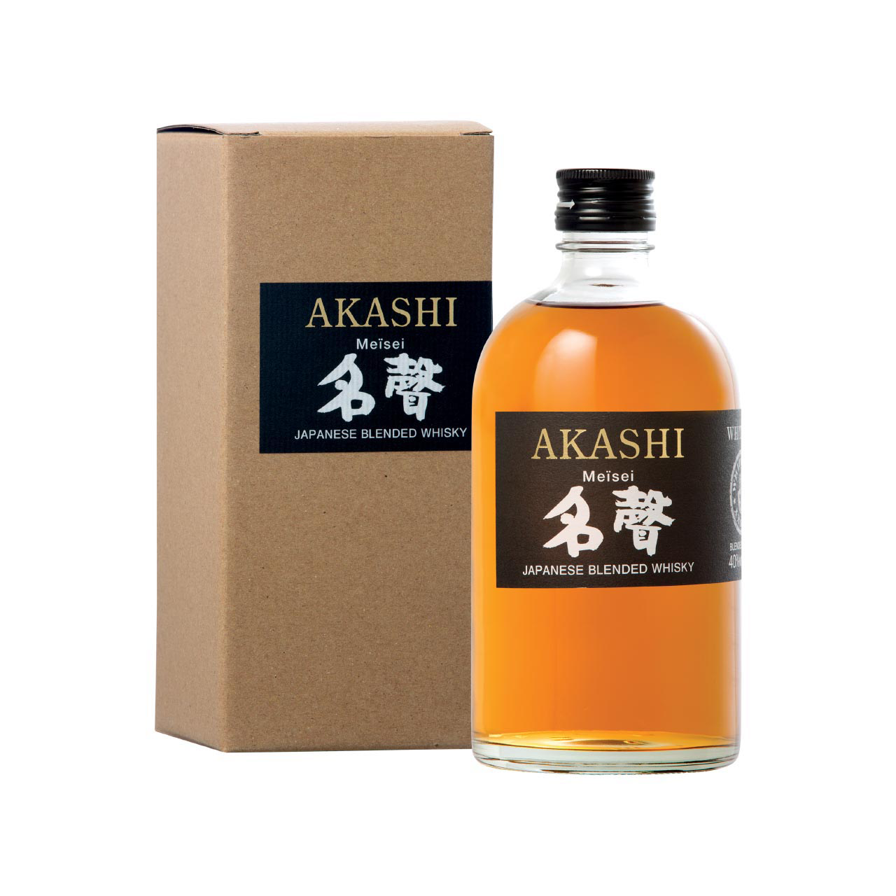 Akashi Meisei Blended Whiskey 0.5 liter 40% vol. Akashi Meisei Blended Whiskey 0.5 liter 40% vol.