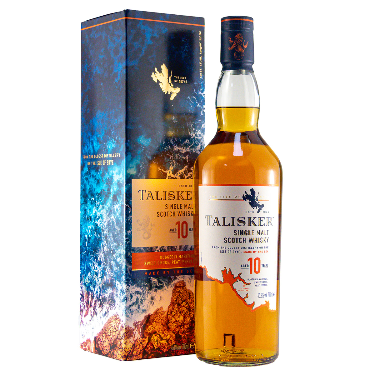 Talisker 10 Years 0,7 Liter 45,8%vol.