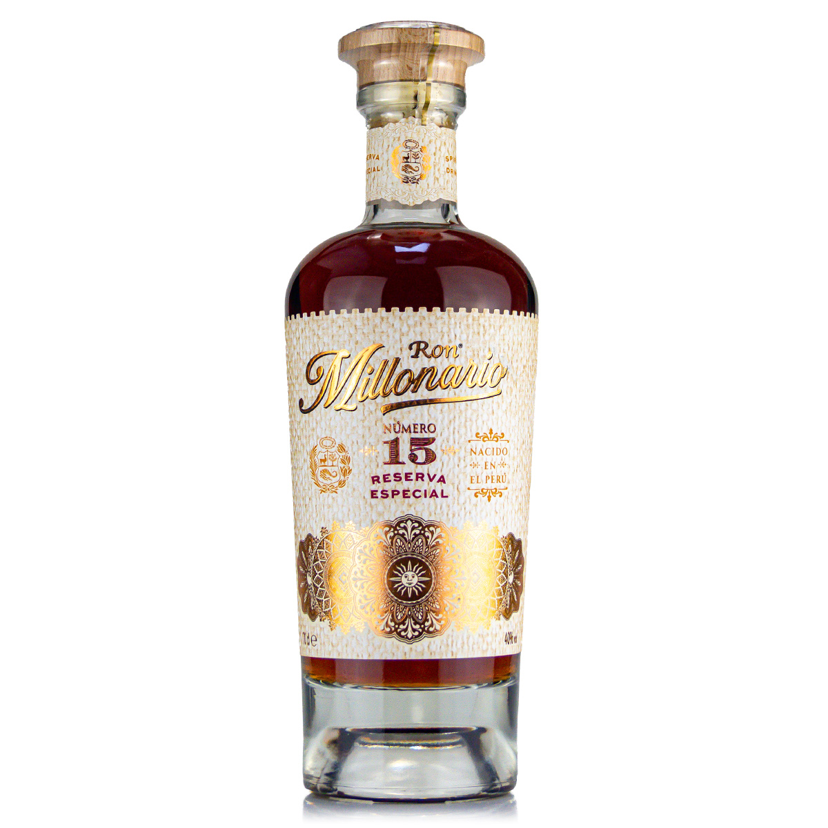 Ron Millonario 15 Years Solera Reserva Especial Rum 40%vol. 0.7 Litre