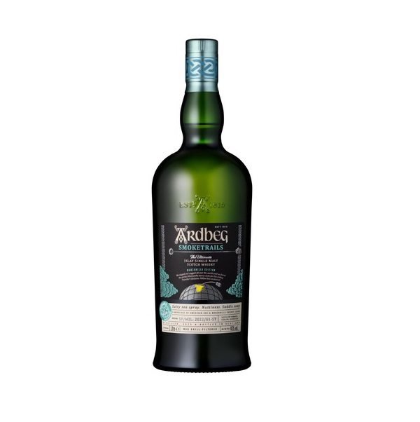 Ardbeg Smoketrails Manzanilla Edition Travel Retail 46%vol. 1 Liter Ardbeg Smoketrails Manzanilla Edition Travel Retail 46%vol. 1 Liter
