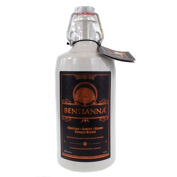 Bentianna Enzian Honig Herballiqueur 0,7 liter 13%vol.