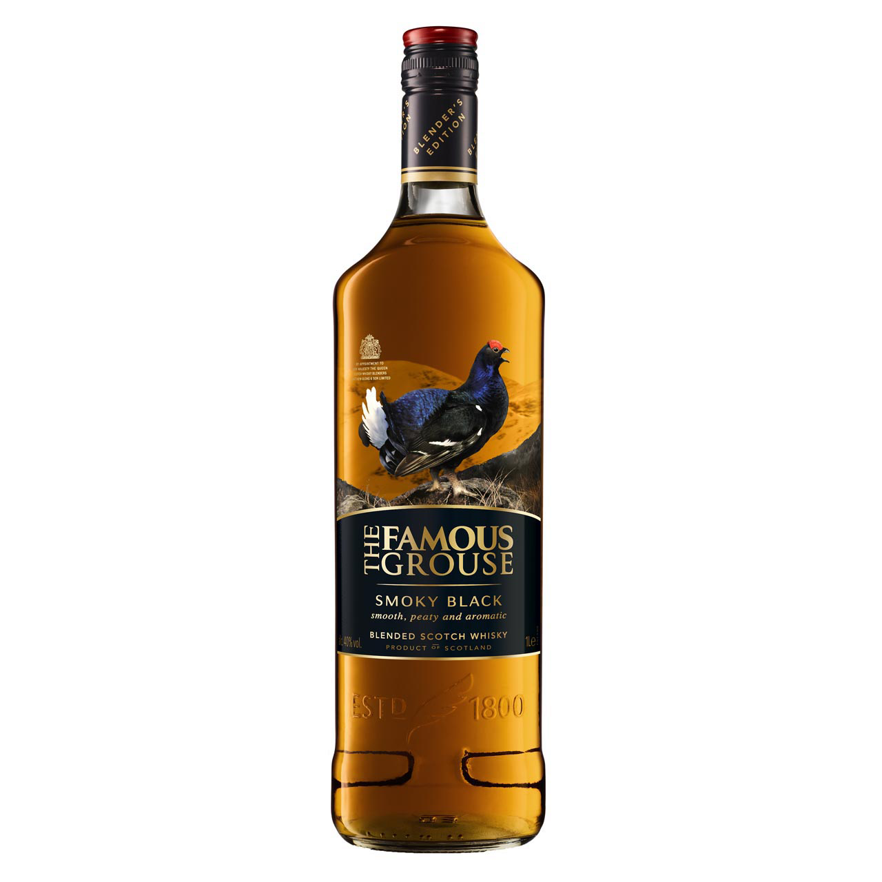 Famous Grouse Smoky Black 1 Liter 40%vol. Famous Grouse Smoky Black 1 Liter 40%vol.