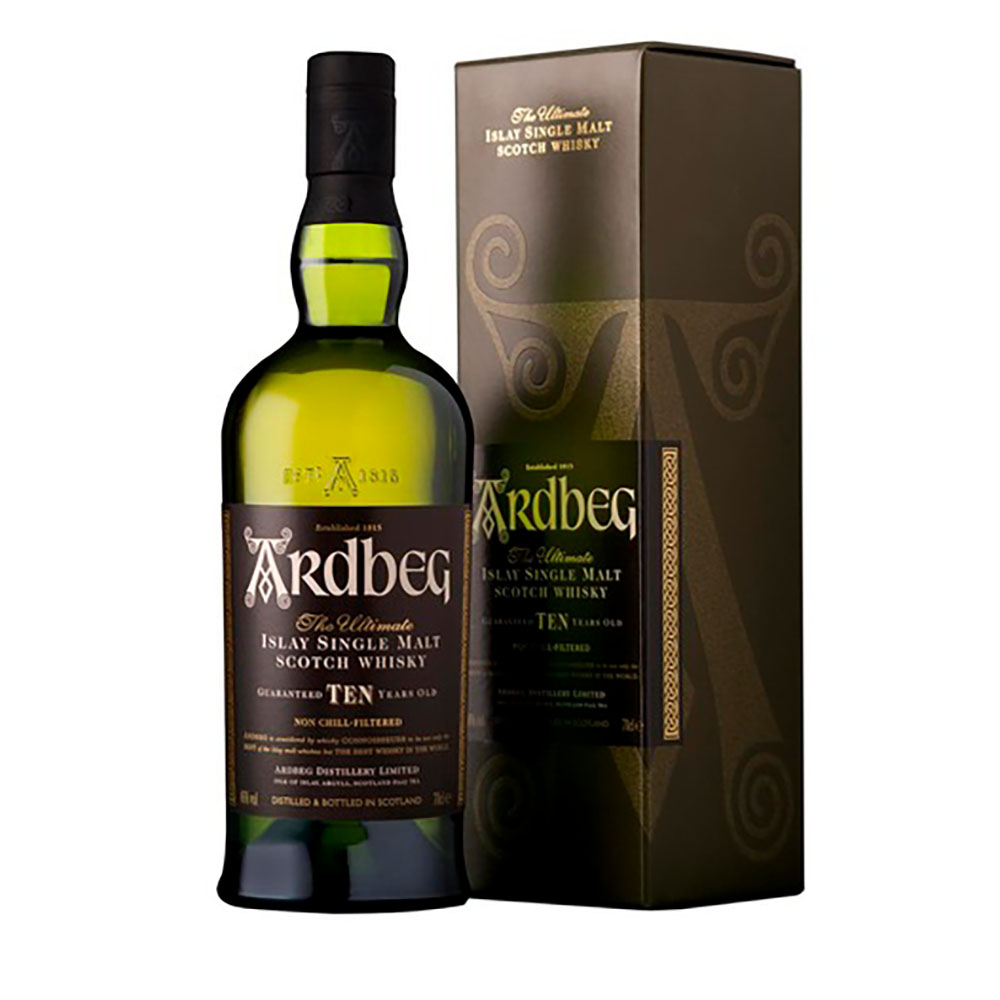 Ardbeg Ten 10 years 1 liter 46% vol. Ardbeg Ten 10 years 1 liter 46% vol.