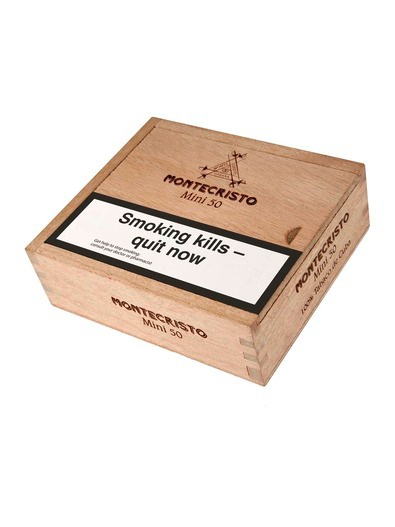 Montecristo Mini Wooden box 50 pcs