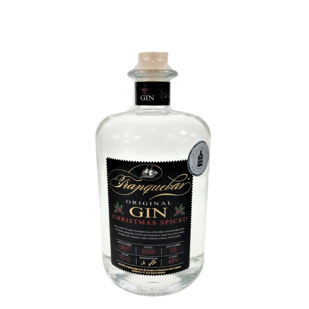 Tranquebar Christmas Spiced Gin 0,7 Liter 48%vol. Tranquebar Christmas Spiced Gin 0,7 Liter 48%vol.