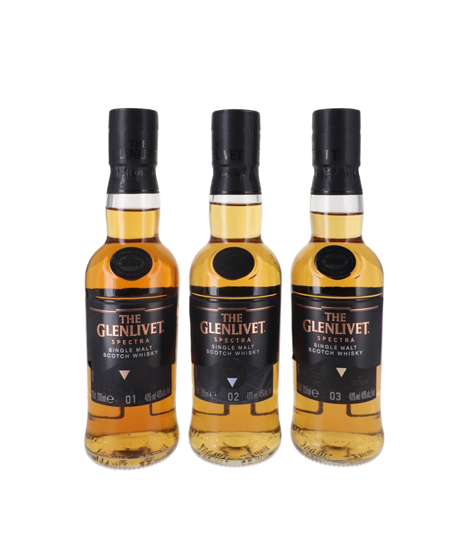 The Glenlivet Spectra 3 x 0,20 Liter 40%vol. 0,6 Liter