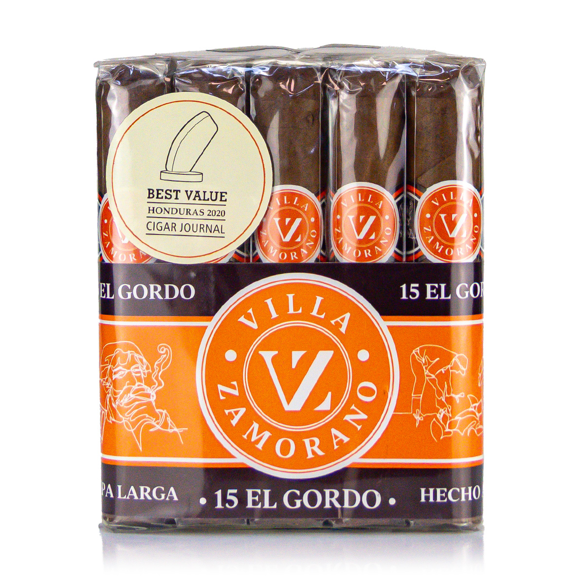 Villa Zamorano El Gordo Robusto Grande 15pcs