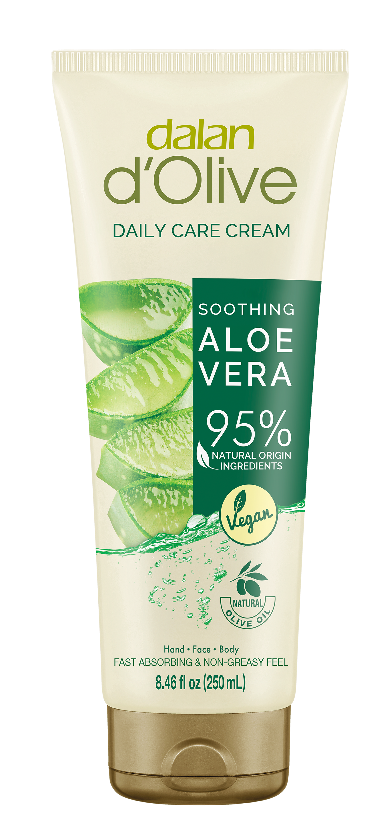 Dalan d Olive Hand & Body Cream - Aloe Vera 250ml