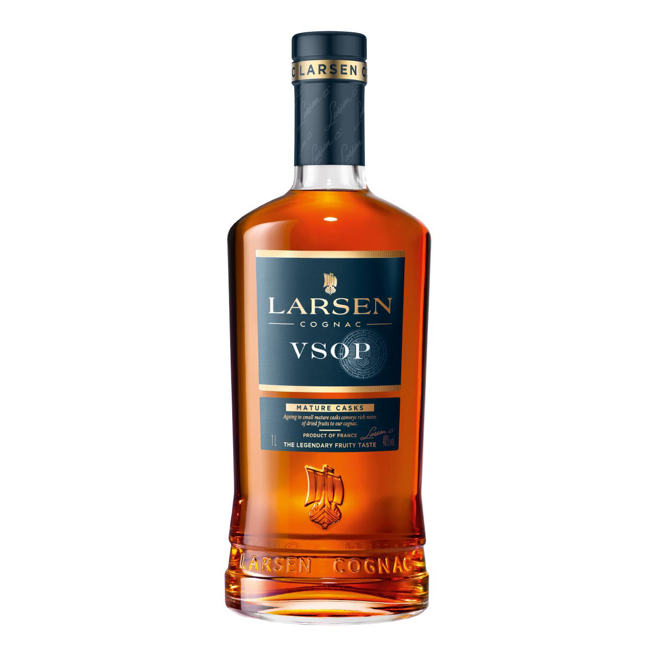 Larsen V.S.O.P. Cognac 1 Liter 40%vol. Larsen V.S.O.P. Cognac 1 Liter 40%vol.