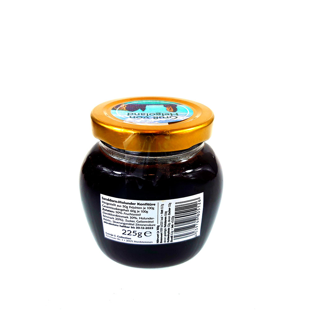 Sea buckthorn-Elderberry Jam 225g