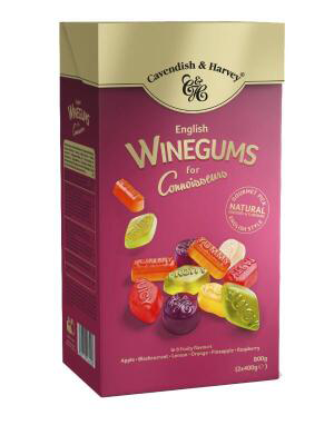 Cavendish & Harvey English Winegums for Connoisseurs 800g Cavendish & Harvey English Winegums for Connoisseurs 800g