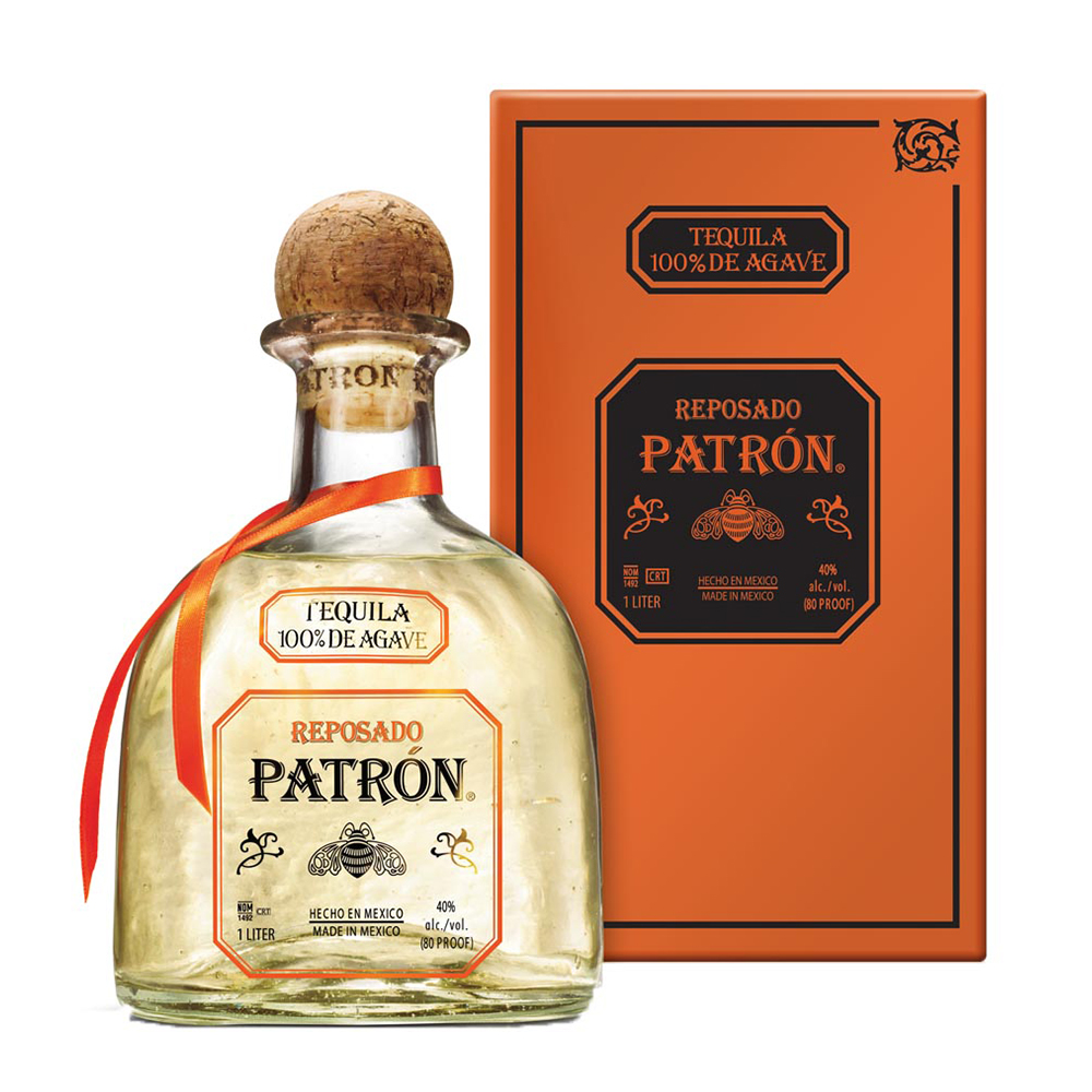 Patron Tequila Reposado 1 Liter 40%vol. Patron Tequila Reposado 1 Liter 40%vol.
