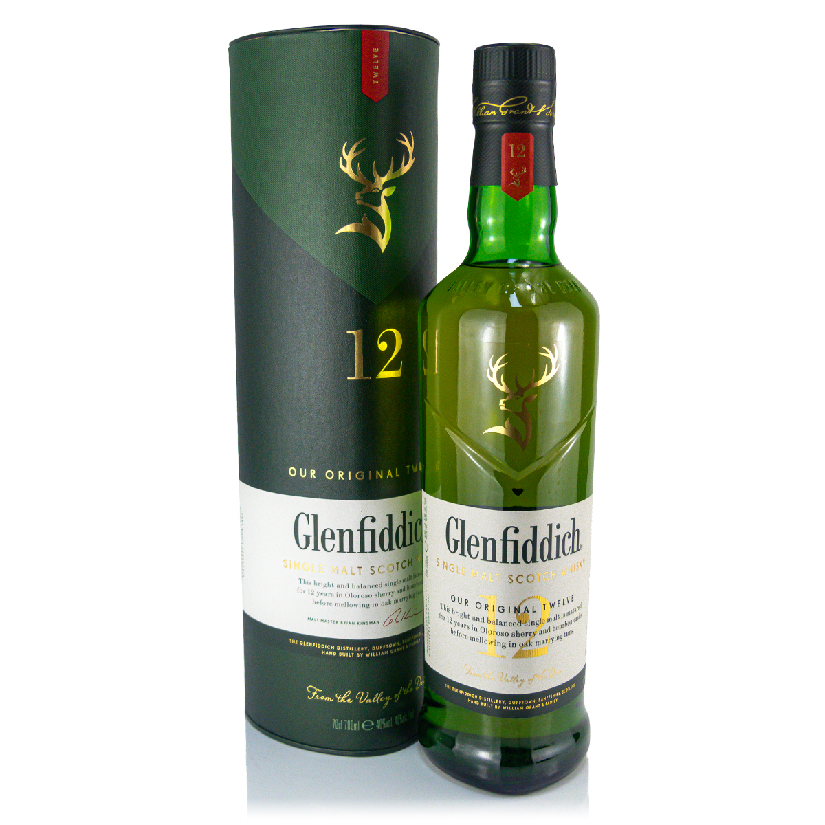 Glenfiddich 12 Jahre 40%vol. 0,7 Liter