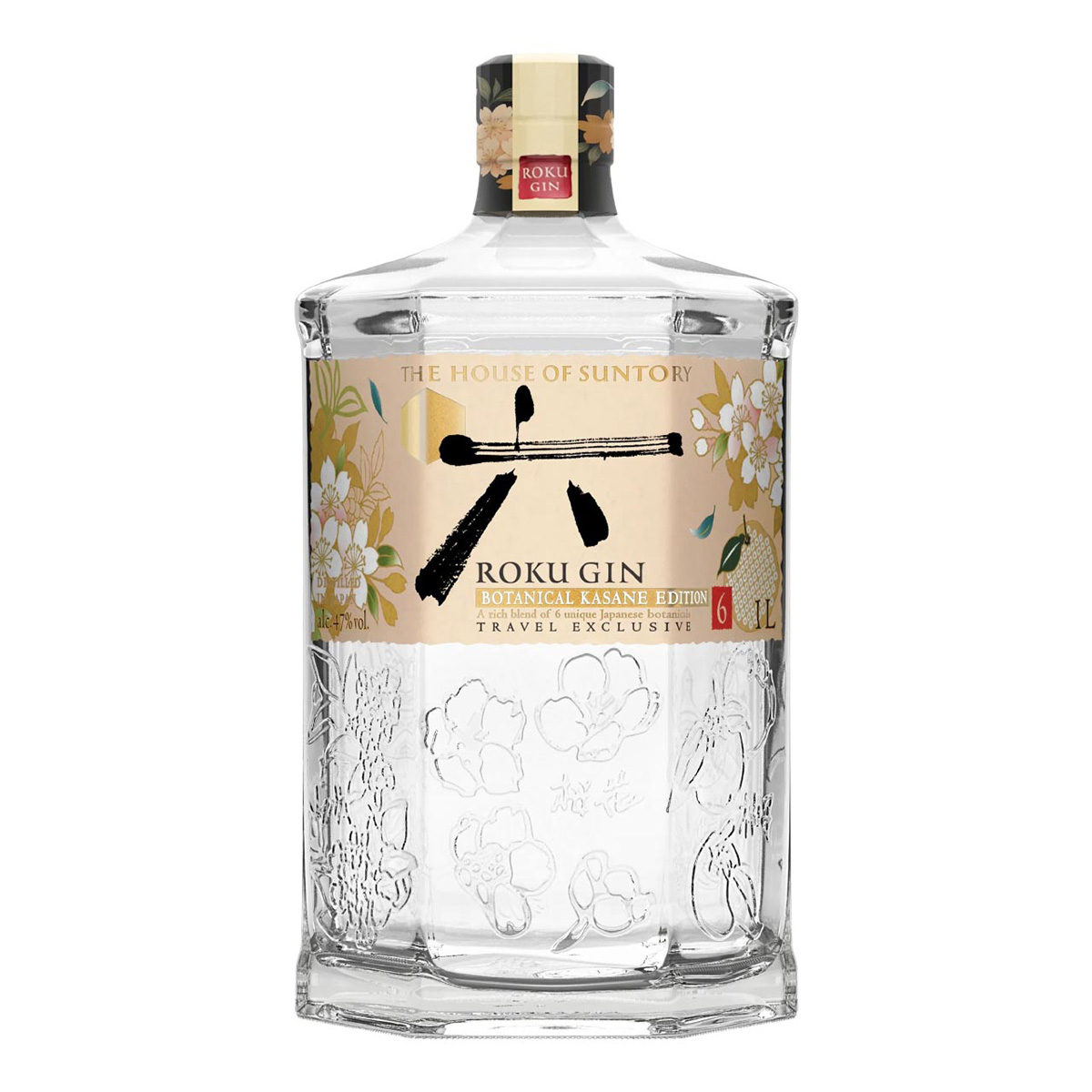 Roku Gin Kasane Edition 47%vol. 1 Liter