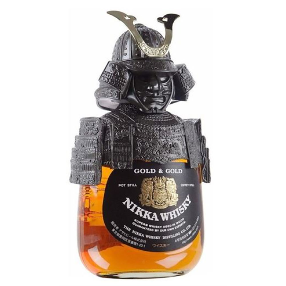 Nikka Gold & Gold Kabuto 0,75 Liter 43%vol.+GB Nikka Gold & Gold Kabuto 0,75 Liter 43%vol.+GB