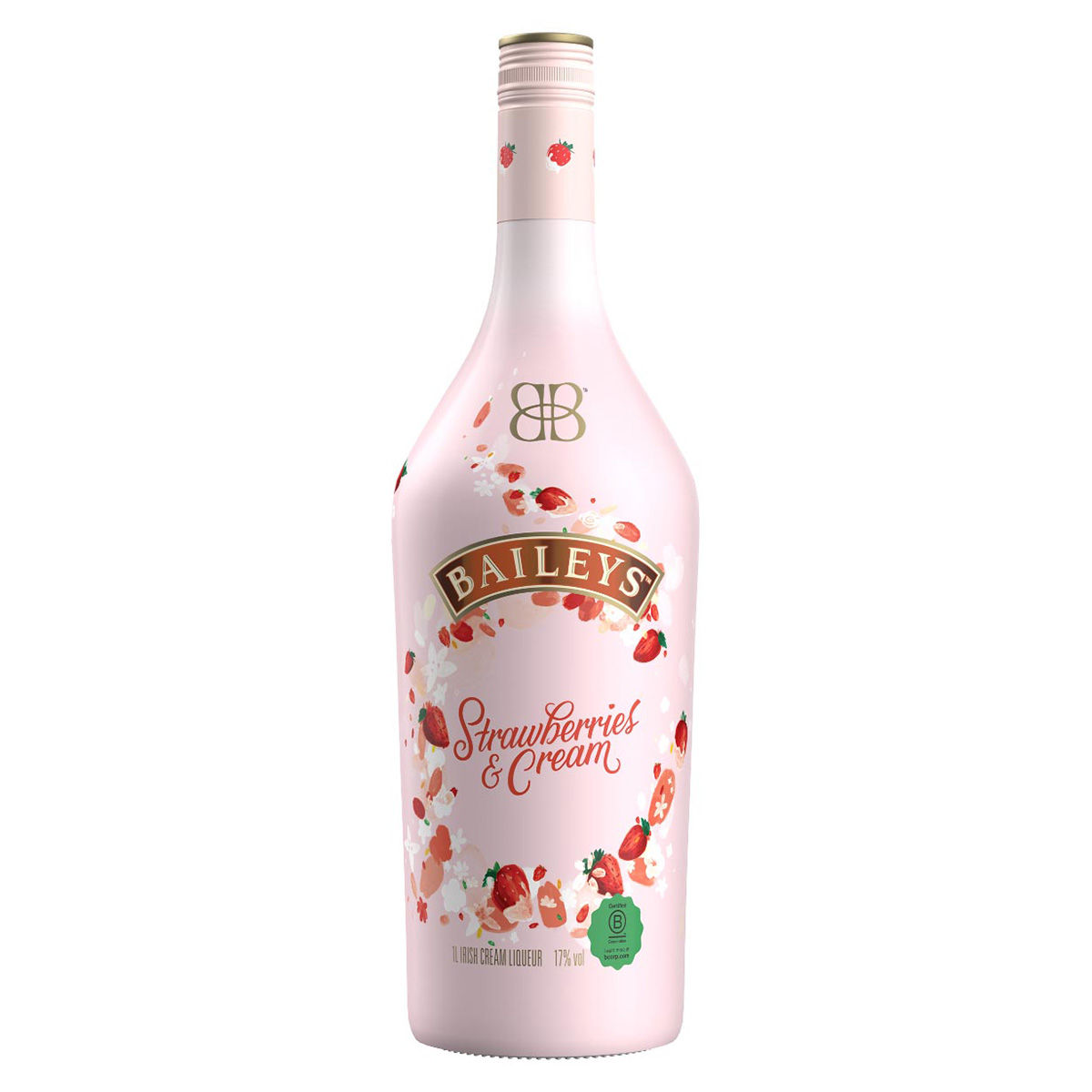 Baileys Strawberries & Cream Likör 17%vol. 1 Liter