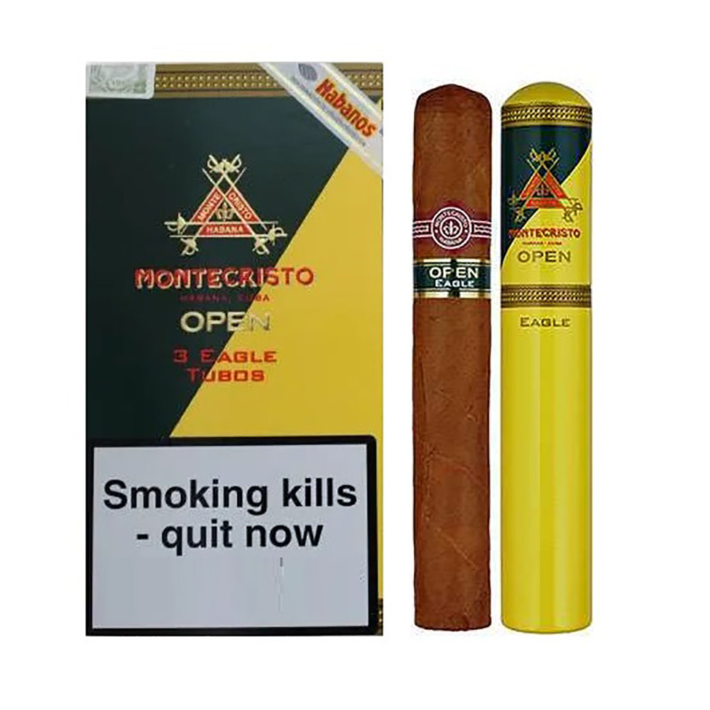 Montecristo Open Eagle Tubos 3er Montecristo Open Eagle Tubos 3er
