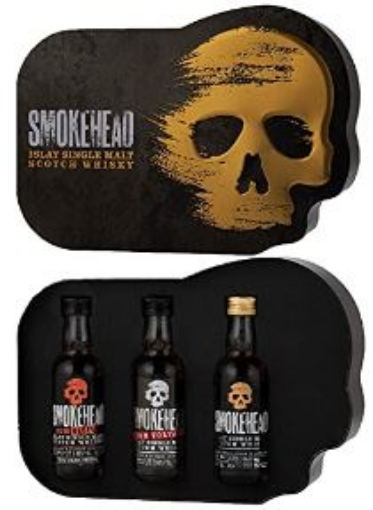 Smokehead Minipack 49%vol. 3x 0,05 Liter