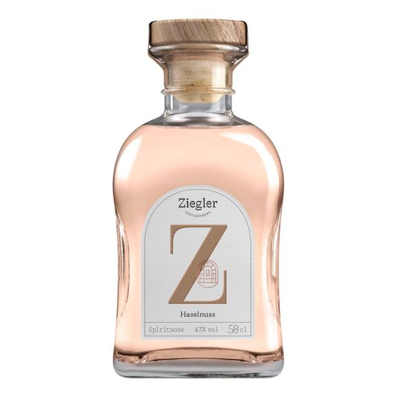 Ziegler Haselnuss 43%vol. 0,5 Liter