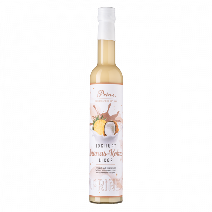 Prinz Pineapple-Coconut Yoghurt Cream 15%vol.  0,5Liter Prinz Pineapple-Coconut Yoghurt Cream 15%vol.  0,5Liter
