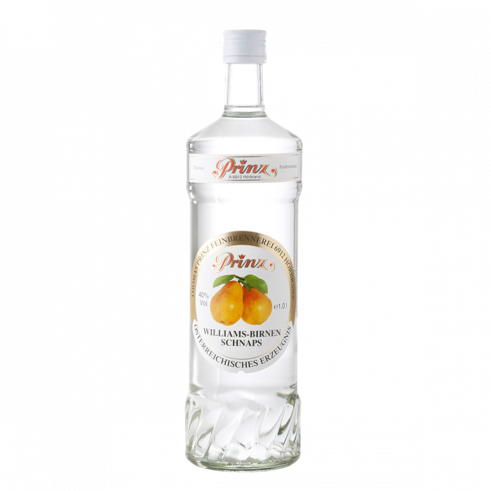 Prinz Williams-Birnen Schnaps 40%vol. 1 Liter Prinz Williams-Birnen Schnaps 40%vol. 1 Liter