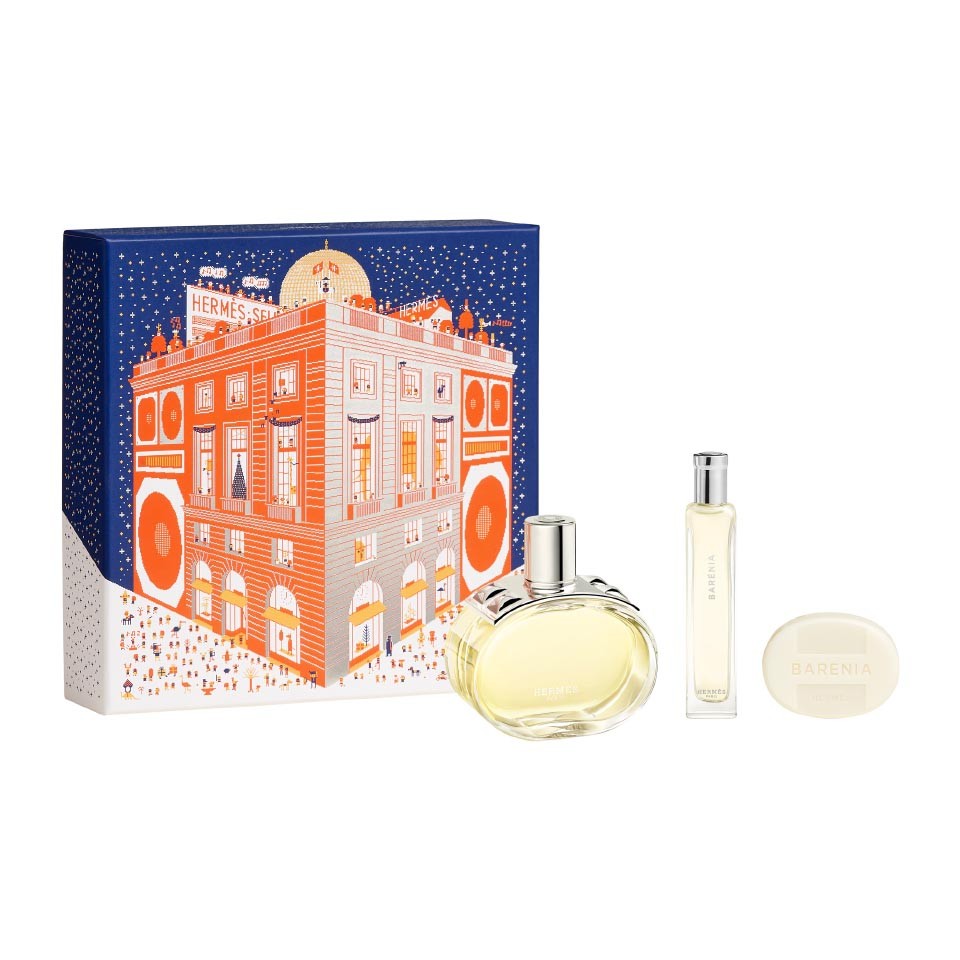 Hermes Barenia Eau de Parfum 100ml + 15ml + Soap 25g Gift set
