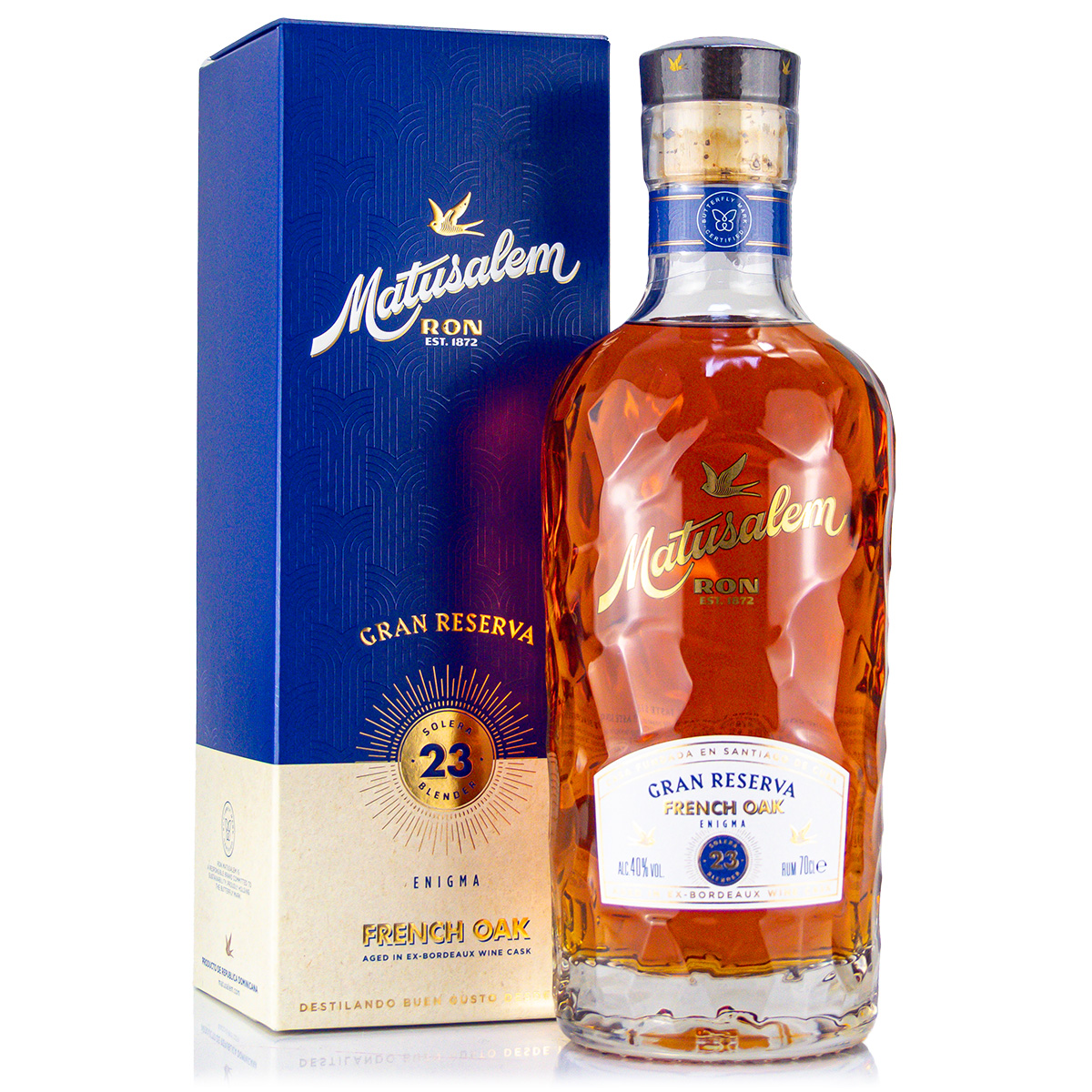 Matusalem Gran Reserva 23 French Oak Rum 40%vol. 0.7 Liter