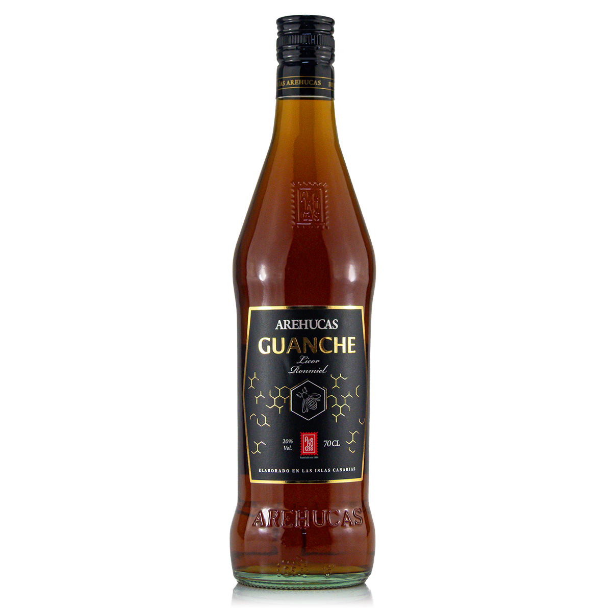 Arehucas Guanche Ron Miel 20%vol. 0,7 Liter