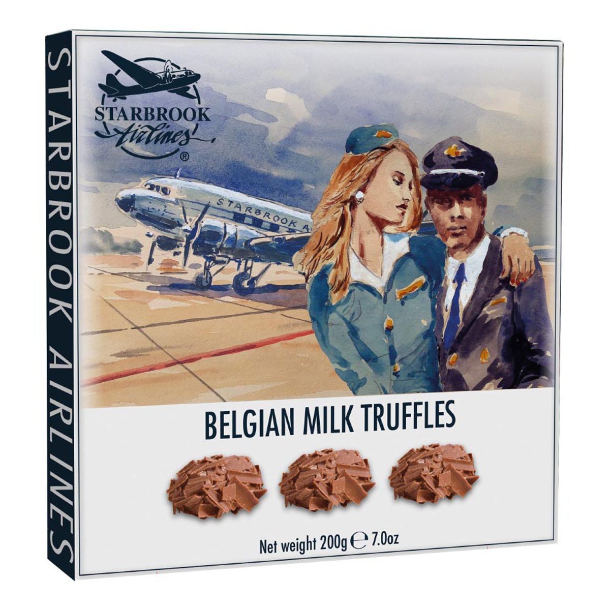 Starbrook Fleet Belgian Milk Truffles 200g