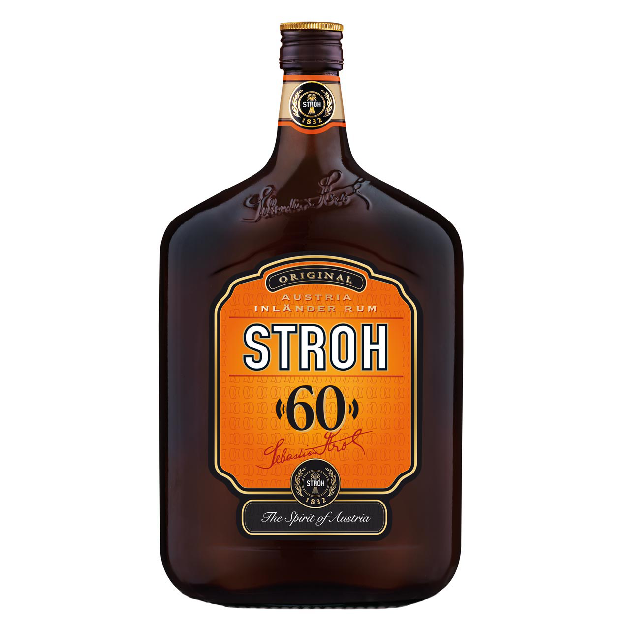 Stroh 60 Rum from Austria 1 liter 60% vol. Stroh 60 Rum from Austria 1 liter 60% vol.